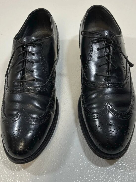 Hanover Men’s Dress Formal Elegant Oxford Leather Comfort Shoes Size 9.5 main image 4